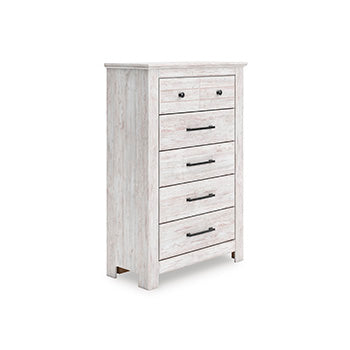 Leasing Furniture - Ashley Furniture - Makidern Bedroom - Five Drawer Chest - PCB1171-46