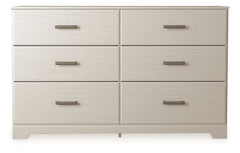 Leasing Furniture - Ashley Furniture - Stelsie Bedroom - Twin Panel Bed / White - B2588B12