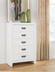 Leasing Furniture - Ashley Furniture - Binterglen Bedroom - California King Panel Bed / White - B427B9