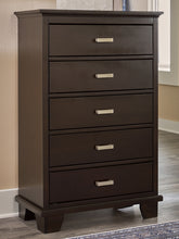 Leasing Furniture - Ashley Furniture - Covetown Bedroom - Dresser and Mirror / Dark Brown - B441B1