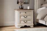Leasing Furniture - Ashley Furniture - Realyn Bedroom - Queen Upholstered Storage Bed / Two-tone - B743B18