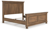 Leasing Furniture - Ashley Furniture - Feddinger Bedroom - California King Sleigh Bed / Medium Brown - PCB779B16