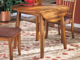 Leasing Furniture - Ashley Furniture - Berringer Dining Room - Dining Chair (Set of 2) / Rustic Brown - D199-01X2