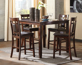 Leasing Furniture - Ashley Furniture - Bennox Dining Room - Dining Room Table Set (6/CN) / Brown - D384-325