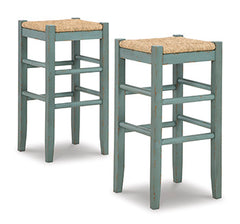 Leasing Furniture - Ashley Furniture - Mirimyn Dining Room - Bar Height Bar Stool (Set of 2) / White - D508-230X2