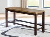 Leasing Furniture - Ashley Furniture - Rylandeen Dining Room - Double Counter Bench (1/CN) - PCD651-09