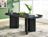 Leasing Furniture - Ashley Furniture - Rowanbeck Dining Room - Dining Room Server / Black - D821-60