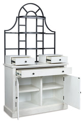 Leasing Furniture - Ashley Furniture - Greddinton Baker's Rack - Baker's Rack / White - PCD824D1