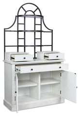 Leasing Furniture - Ashley Furniture - Greddinton Baker's Rack - Baker's Rack / White - PCD824D1