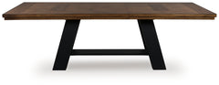 Leasing Furniture - Ashley Furniture - Greddinton Dining Extension Table - Dining Extension Table / Brown/Black - PCD824D11