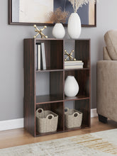 Leasing Furniture - Ashley Furniture - Glosmount Six Cube Organizer - Six Cube Organizer / Cherry/Light Brown - EA1055-3X2