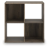 Leasing Furniture - Ashley Furniture - Shallifer Four Cube Organizer - Four Cube Organizer / Brown - EA1104-2X2