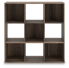 Leasing Furniture - Ashley Furniture - Shallifer Nine Cube Organizer - Nine Cube Organizer / Brown - EA1104-3X3