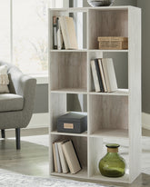 Leasing Furniture - Ashley Furniture - Paxberry Eight Cube Organizer - Eight Cube Organizer / Whitewash - EA1811-4X2