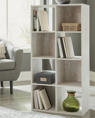 Leasing Furniture - Ashley Furniture - Paxberry Eight Cube Organizer - Eight Cube Organizer / Whitewash - EA1811-4X2