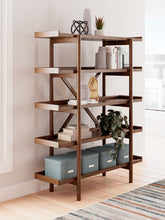Leasing Furniture - Ashley Furniture - Lyncott Bookcase - Bookcase / Brown - H615-70