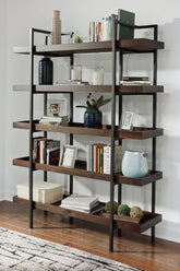 Leasing Furniture - Ashley Furniture - Starmore Bookcase - Bookcase / Brown - H633-70