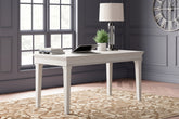 Leasing Furniture - Ashley Furniture - Kanwyn Office Desk - Home Office Desk / Whitewash - H777-44