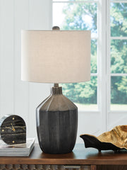 Leasing Furniture - Ashley Furniture - Jilton Lighting - Poly Table Lamp (1/CN) / Black - L235844