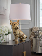 Leasing Furniture - Ashley Furniture - Wadeland Lighting - Poly Table Lamp (1/CN) / Gold Finish - L317054