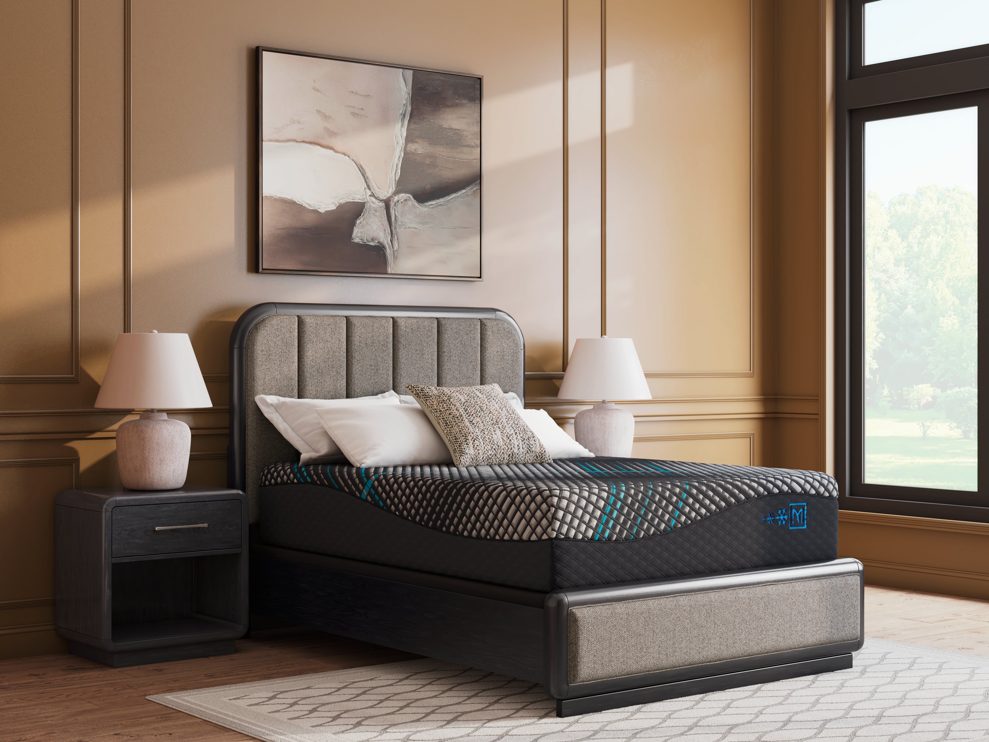 Leasing Furniture - Ashley Furniture - Millennium 2.0 Hybrid 14 Inch Mattresses - King / Black - M31441