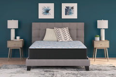 Leasing Furniture - Ashley Furniture - Elite Springs Firm Mattresses - Twin / Gray/Blue - M40511