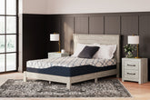 Leasing Furniture - Ashley Furniture - 12 Inch Chime Elite 2.0 Mattresses - California King / White/Blue - M42651