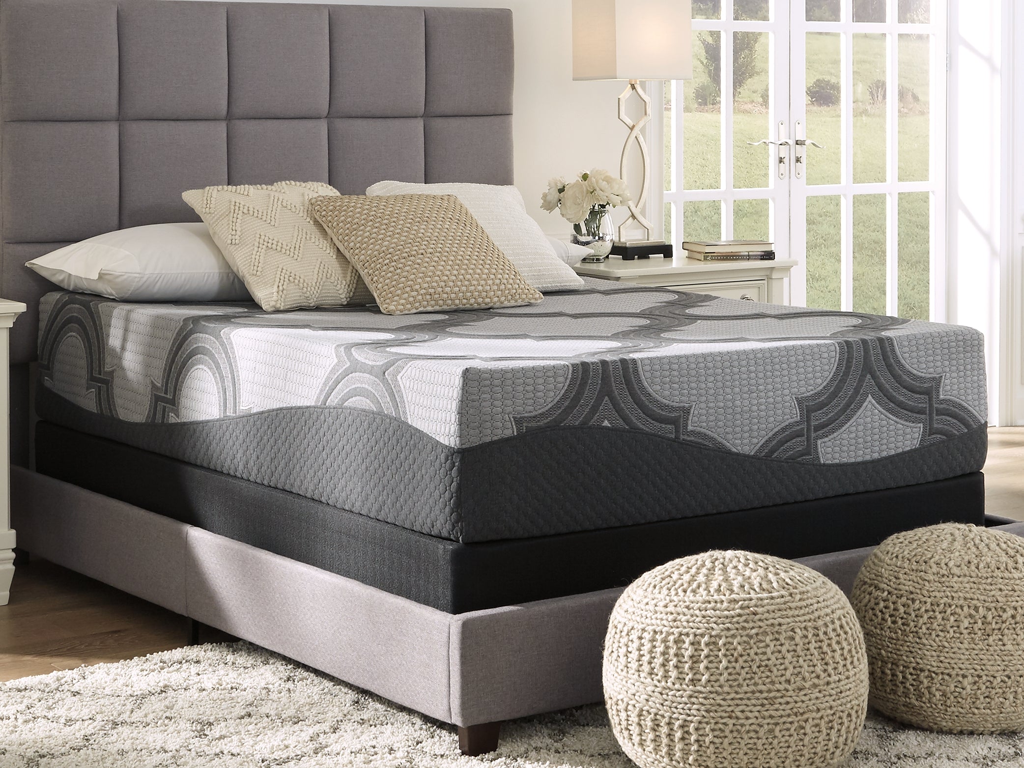 Leasing Furniture - Ashley Furniture - 1100 Series Mattresses - Full / Gray - M52621