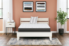 Leasing Furniture - Ashley Furniture - 10 Inch Pocketed Hybrid Mattresses - King / White - M58941