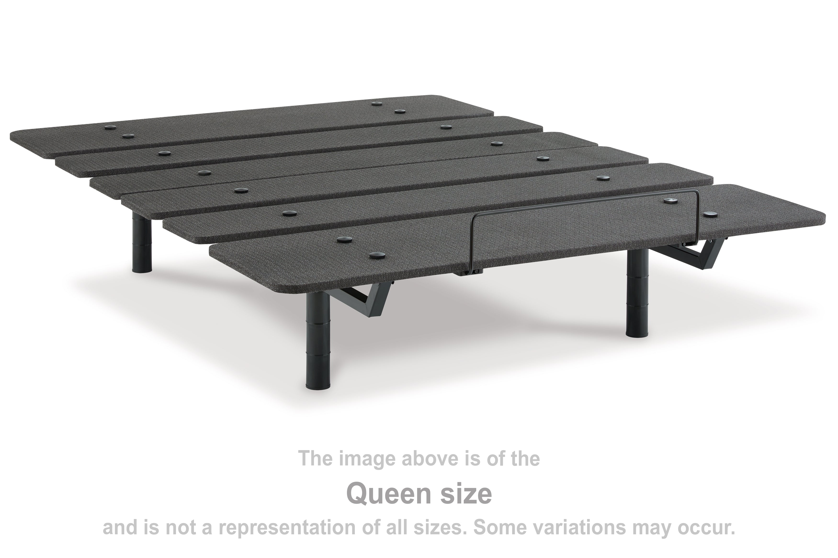 Leasing Furniture - Ashley Furniture - Cosmic Power Base King Adjustable Base - King Adjustable Base / Black - M8X242