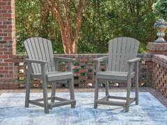 Leasing Furniture - Ashley Furniture - Sanctuary Beach Outdoor - Barstool (Set of 2) - PCP227-124