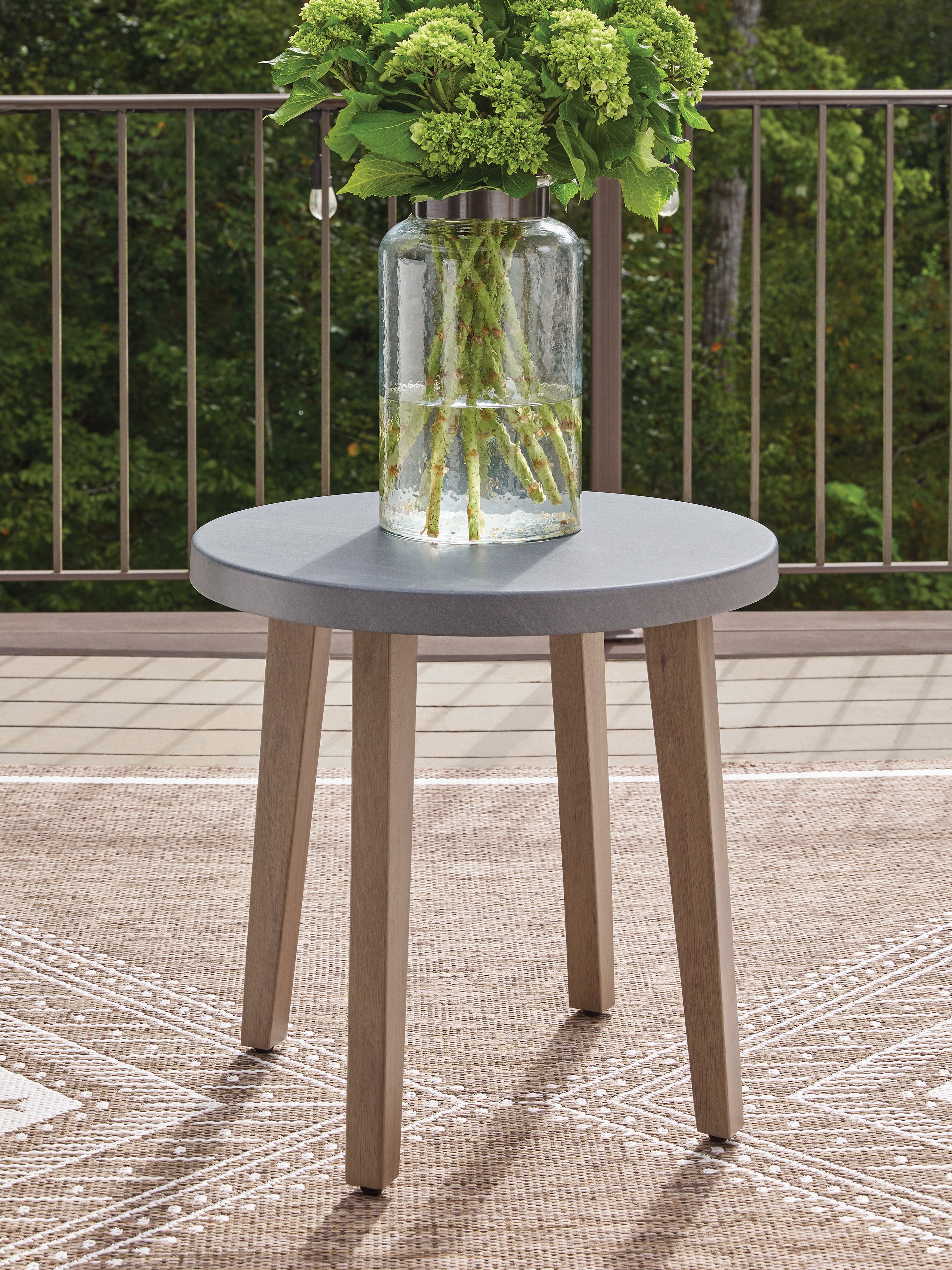 Leasing Furniture - Ashley Furniture - Harmony Headlands Outdoor - Round End Table - PCP428-706