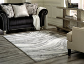 Leasing Furniture - Ashley Furniture - Wysdale Rug - 7'10" x 10'3" Rug / Ivory/Gray - R404901