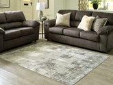 Leasing Furniture - Ashley Furniture - Arriston Rug - 5'3" x 7' Washable Rug / Multi - R405562