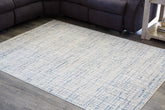 Leasing Furniture - Ashley Furniture - Beckfille Rug - 8' x 10' Rug / Blue/Gray/Cream - R405961