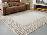 Leasing Furniture - Ashley Furniture - Idaman Rug - Large Rug / Taupe/Brown - R407291