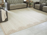Leasing Furniture - Ashley Furniture - Emorymore Rug - Extra Large Rug / Brown/Beige - R407300