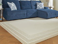 Leasing Furniture - Ashley Furniture - Teelgan Rug - Medium Rug / Ivory/Tan - R407312