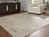 Leasing Furniture - Ashley Furniture - Bachus Rug - 5'3" x 7' Area Rug / Multi - R407752