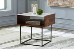 Leasing Furniture - Ashley Furniture - Rusitori End Table - Rectangular End Table / Multi - T169-3