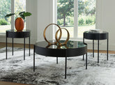 Leasing Furniture - Ashley Furniture - Ardoline Table (Set of 3) - Occasional Table Set (3/CN) / Black - T280-13
