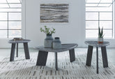 Leasing Furniture - Ashley Furniture - Bluebond Table (Set of 3) - Occasional Table Set (3/CN) / Gray - T390-13