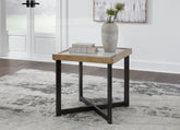Leasing Furniture - Ashley Furniture - Montia End Table - Square End Table / Multi - T632-2
