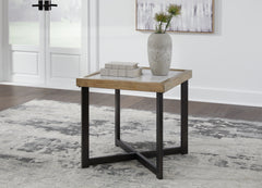 Leasing Furniture - Ashley Furniture - Montia End Table - Square End Table / Multi - T632-2