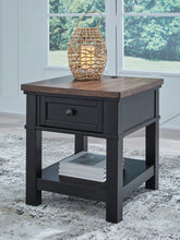 Leasing Furniture - Ashley Furniture - Wildenauer End Table - Rectangular End Table / Brown/Black - T664-3