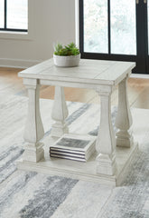 Leasing Furniture - Ashley Furniture - Arlendyne End Table - Rectangular End Table / Antique White - T747-3