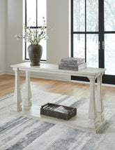 Leasing Furniture - Ashley Furniture - Arlendyne Sofa Table - Sofa Table / Antique White - T747-4