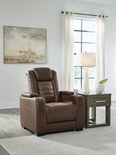 Leasing Furniture - Ashley Furniture - High Impact Living Room - PWR REC Loveseat/CON/ADJ HDRST / Tobacco - U1060118