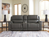 Leasing Furniture - Ashley Furniture - 5Z - Pittson Sectional - 3-Piece Power Reclining Sectional Loveseat with Console - PCU12600S2