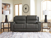 Leasing Furniture - Ashley Furniture - 5Z - Pittson Sectional - 2-Piece Power Reclining Sectional Loveseat - PCU12600S1